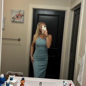 Old Navy Blue Midi Dress